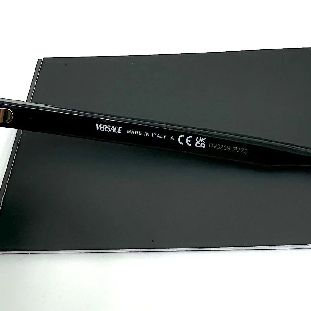 Versace VE4468U GB1/87 Black Dark Grey Sunglasses - Picture 7 of 9